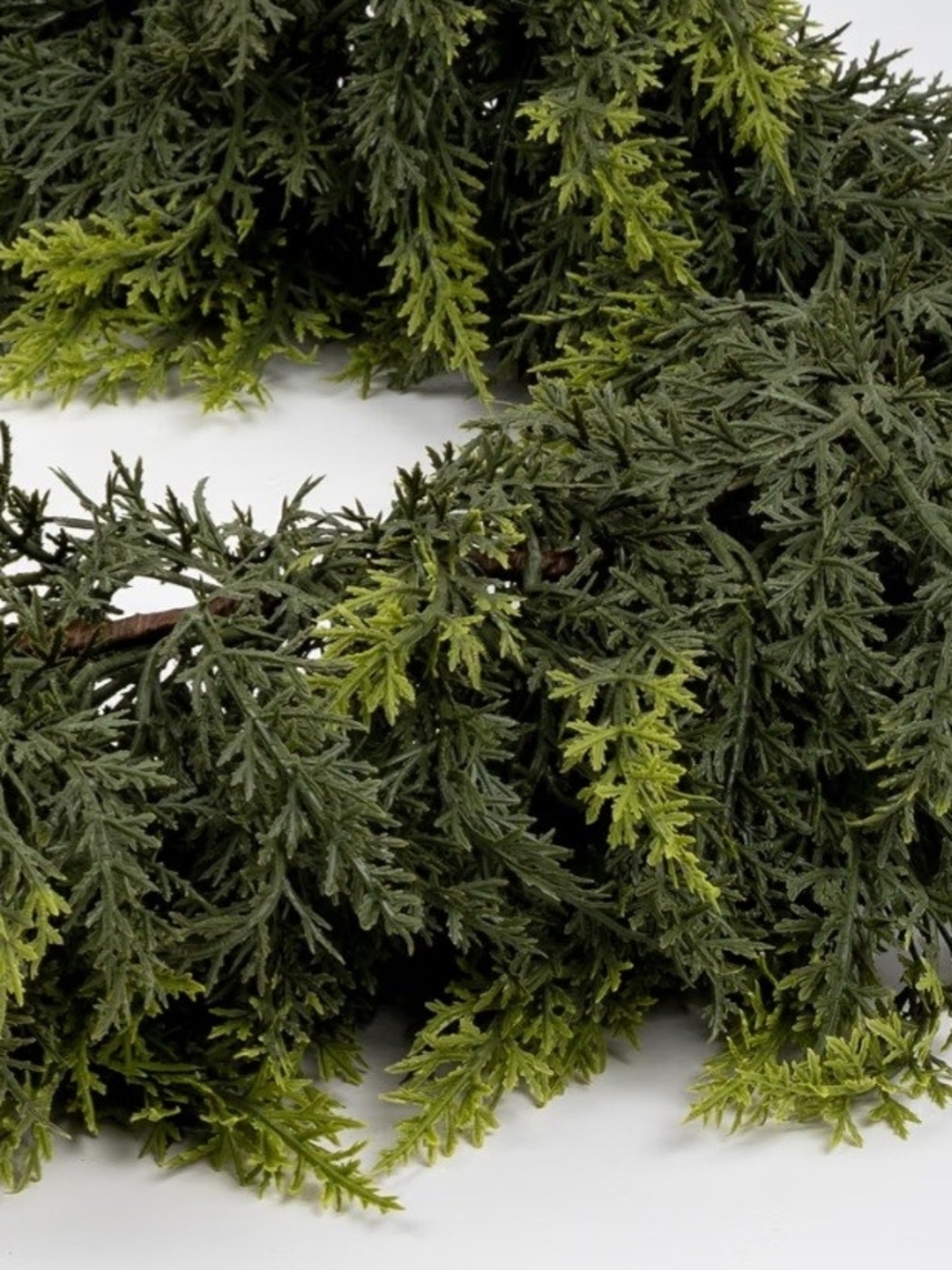Two-Tone Green Cedar Garland. 6 Feet. NWT.